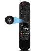 Magic Remote LG Replacement Smart TV AN-MR22GA 22GN Voice Pointer Function Compatible 2022 2019 OLED QNED NANO Cell Universal Controller Home Entertainment