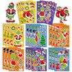 Grinch Christmas Stickers for Kids Crafts Party Games DIY Activity Favour Pack Make Your Own Christmas Games for Party Favor Grinch Stickers for Kids