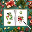 Grinch Christmas Stickers for Kids Crafts Party Games DIY Activity Favour Pack Make Your Own Christmas Games for Party Favor Grinch Stickers for Kids