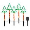 5-in-1 Solar Christmas Tree Light Garden Stake Lights For Patio,Yard,Garden,Walkway,Lawn And Other Outdoor Christmas Decoration