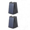 2Pcs Solar Outdoor Wall Lights Up and Down,Outdoor Lamp Solar Wall Sconces Lights, IP65 Waterproof Solar Exterior Lights for House Garage Garden Yard Porch, Warm White