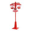 188cm Christmas LED Lights Post Street Xmas Decoration Snowing Music Ornaments Outdoor 2 Head Lamp Path Garden Security Pole Pillar Lantern Driveway