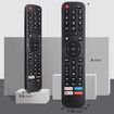 Universal Remote for All Hisense TV Remote, Replacement Control EN2A27 for Hisense Smart TV Remote, with Netflix, Prime Video, YouTube, Google Play Buttons