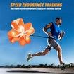 Running Speed Training Speed Chute Resistance Parachute for Speed and Acceleration Training Fitness Explosive Power Training 56 Inch