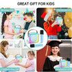 Mini Karaoke Machine for Kids,Portable Bluetooth Karaoke Machine with 2 Wireless Microphones, for Birthday Home Party,Gift for Girls Boys