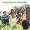 Electric Bubble Machine for Kid Automatic Bubble Blower Rechargeable 360 Degree Auto Rotatable Portable Bubble Maker Toy-Black