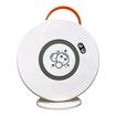 Electric Bubble Machine for Kid Automatic Bubble Blower Rechargeable 360 Degree Auto Rotatable Portable Bubble Maker Toy-White