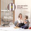 Retractable Safety Gate Pet Dog Cat Extra Tall Fence Enclosure Barrier Safe Guard Fencing for Doorway Stairs 190 to 250cm