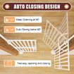 Retractable Safety Gate Pet Dog Cat Extra Tall Fence Enclosure Barrier Safe Guard Fencing for Doorway Stairs 190 to 250cm