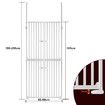 Retractable Safety Gate Pet Dog Cat Extra Tall Fence Enclosure Barrier Safe Guard Fencing for Doorway Stairs 190 to 250cm