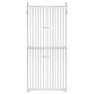 Retractable Safety Gate Pet Dog Cat Extra Tall Fence Enclosure Barrier Safe Guard Fencing for Doorway Stairs 190 to 250cm