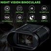 Night Vision Goggles,5W Upgraded 4K HD IR Binoculars,8X Digital Zoom,Rechargeable Binoculars with Camera Built In,32GB Card to Save Photos and Videos