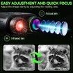 Night Vision Goggles,5W Upgraded 4K HD IR Binoculars,8X Digital Zoom,Rechargeable Binoculars with Camera Built In,32GB Card to Save Photos and Videos