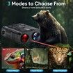 Night Vision Goggles,4K Night Vision Binoculars with Camera,WiFi Connection,3In HD Screen,10X Digital Zoom,Camping Gifts,32GB