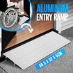 Threshold Ramp 5cm Rise Door Entry Mobility Disability Access 360kg Wheelchair Walker Scooter Aluminium Loading Home Portable