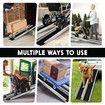 Folding Wheelchair Ramp Pet Dog Step Disability Mobility Aid Adjustable Portable Aluminium Trolley Scooter Car Door 122cm