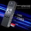 Portable 1080P Video Camera Back Clip-On Hd Smart Noise Reduction Recording Sports Camera Conference Recorder