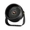 Air Circulator Desk Fan, Rechargeable Fan with 6000 mAh Battery, 4 Speed and Timing, Adjustable Quiet Fan for Bedroom/Office/Camp, Black