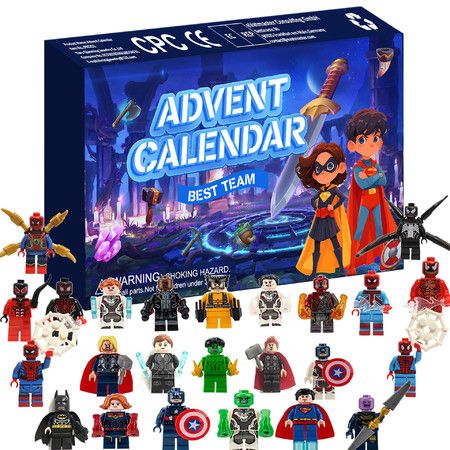 Advent Calendar Christmas 2025 Cute Minifigures Toys 24 Days Countdown Fans Birthday Party Favour Kids Surprise Gift Collectible Festive Decor