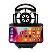 Phone Swing Step Counter Pedometer Compatible with Poke Ball Plus, Pokemon Go, Pokemon go Pedometer, High Silent Version, USB Cable, Support 2 Phones, Black