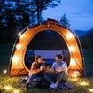 Solar String Lights and Mobile Charging Bundle with a Lumintrail Keychain Light