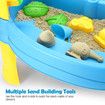 Sand Water Table Sandpit Play Ground Activity Centre Playset Kids Pretend Pool Toys Beach Park Outdoor Waterplay Station