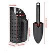 Sand Scoop Set, Sand Sifter Scoop Shovel Metal Detecting Accessories, ABS Plastic Metal Detector Scoop Trowel for Digging, Portable Lightweight Sand Scoop Set for Treasure Beach