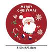 500 Christmas Stickers Roll 8 Designs 3.8cm Labels For Gifts Crafts Cards Kids