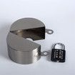 Faucet Locks Outdoor, Hose Spigot,Made of Metal Suitable for Garden Faucets, Hose BibWater Hose, Water Faucet Lock, Prevent Water Bandit with Padlock