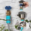 Faucet Locks Outdoor, Hose Spigot,Made of Metal Suitable for Garden Faucets, Hose BibWater Hose, Water Faucet Lock, Prevent Water Bandit with Padlock
