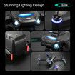 8K HD Drone 5G GPS RC Professional Aerial Photography Dual Camera Obstacle Avoidance Drone with Screen Remote Control Color White