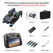 8K HD Drone 5G GPS RC Professional Aerial Photography Dual Camera Obstacle Avoidance Drone with Screen Remote Control Color Grey