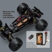 1:14 Stunt 2.4GHz Remote Control LED HEAD LIGHTS Toy Cars Off Road Vehicle Climbing Racing OffRoad All Terrain Monster TruckDual Batteries