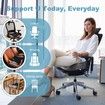 Pressure Relief Seat Cushion for Long Period Sitting on Office Chair, Wheelchair, Car Seat, Home Seat, Memory Foam Hemorrhoids Pillow for Hip, Tailbone