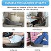 Memory Cotton Seat Cushion, Pressure Relief for Office Chairs, for Senior Citizen,Pressure Relief Cushions for Sitting (Dark Gray)