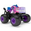 Remote Control Dragon Monster Truck 2.4GHz Stunt Car RC Toys Light Sound All Terrain Indoor Outdoor for Kids Color Purple