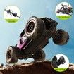 1:14 4WD RC Truck 2.4GHz Remote Control LED HEAD LIGHTS Toy Cars Off Road Vehicle Climbing Racing OffRoad All Terrain Monster TruckDual Batteries