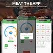 Smart Wireless Meat Thermometer with 493FT Long Wireless Range,Instant Read Digital Food Thermometer,APP Control for Roast,Oven,Grill,BBQ,Rotisserie