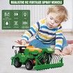 Remote Control Tractor Farm Toy 2.4Ghz,1/24 Scale RC Fertilize Spray Vehicle for Kids with Light Sound,Farm Truck Gift for Boys Girls Ages 3 and Up