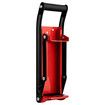Soda Can Crusher For 12/16 Ounce Cans 1 Wall Mountable Plastic Bottle Crusher, Rotatable Cushion Grip Handle Heavy Duty Gray Steel Can Smasher Built In Bottle Opener, Red