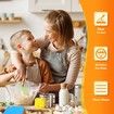 Kids Cooking Set 17PCS Real Montessori Kitchen Tools Toddlers Safe Knives Educational Ages 3+ Practical Skill Development Kit
