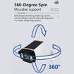 Solar Surveillance Simulated Camera Solar Light Outdoor Dummy Security Camera CCTV with Motion Detector Waterproof Wall Light for Homes