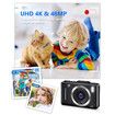 Digital Camera,FHD 1080P Kids Camera Digital with 16x Zoom Anti Shake,32GB Card,4K 48MP Portable Compact Point and Shoot Cameras,Vintage Small Camera,Black