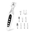 Rechargeable Cordless 14000 RPM Electric Nail Drill Machine File Set,Manicure Pedicure Kit with LCD Display for Gel Nail Thick Toe