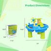 22p Sand Water Table Kids Beach Summer Sandbox Table Outdoor Activity Water Molds Kids Toy Christmas Birthday Gift