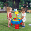 19p Sand Water Table Kids Beach Summer Sandbox Table Outdoor Activity Water Wheel Molds Kids Toy Christmas Birthday Gift