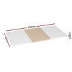 Artiss Standing Desk Top Whtie Pine 120CM