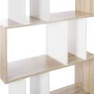 Artiss Bookshelf 5 Tiers - RITA White and Oak