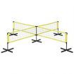Everfit Water Volleyball Net Set Portable Swimming Pool Nets Game 4 Anchor Bags