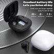Language Translation Earbuds,Translation Earbuds,144 Languages & Accents Two-Way Luniva Translator Pods Real Time (Black)